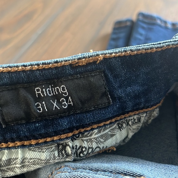 Rock & Roll Riding Jeans - Picture 2 of 2